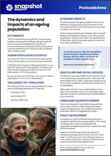 The Dynamics of an Ageing Population